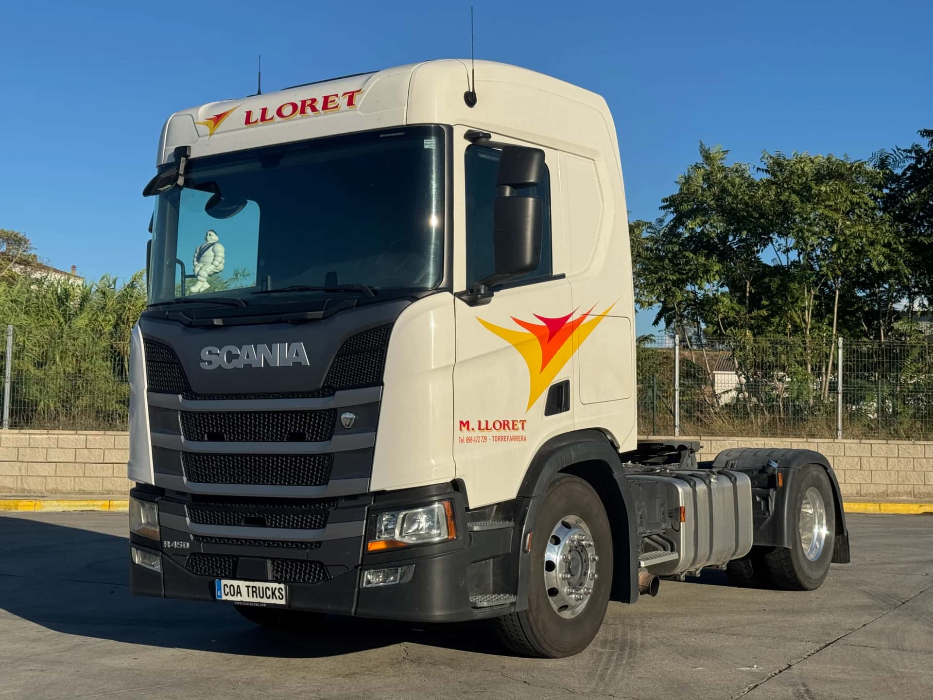 Cabeza tractora Scania R 450 2020 de ocasión — vista 1