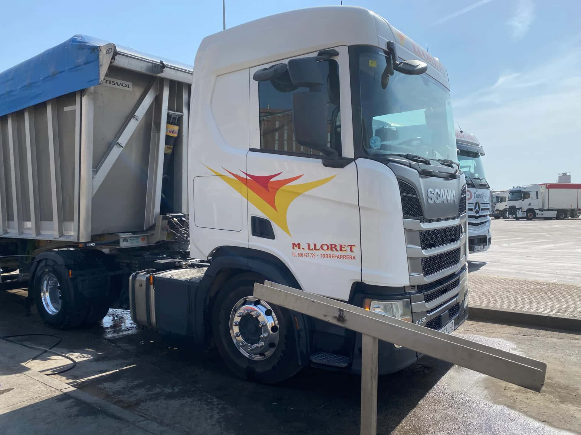 Cabeza tractora Scania R 450 2020 de ocasión — vista 3